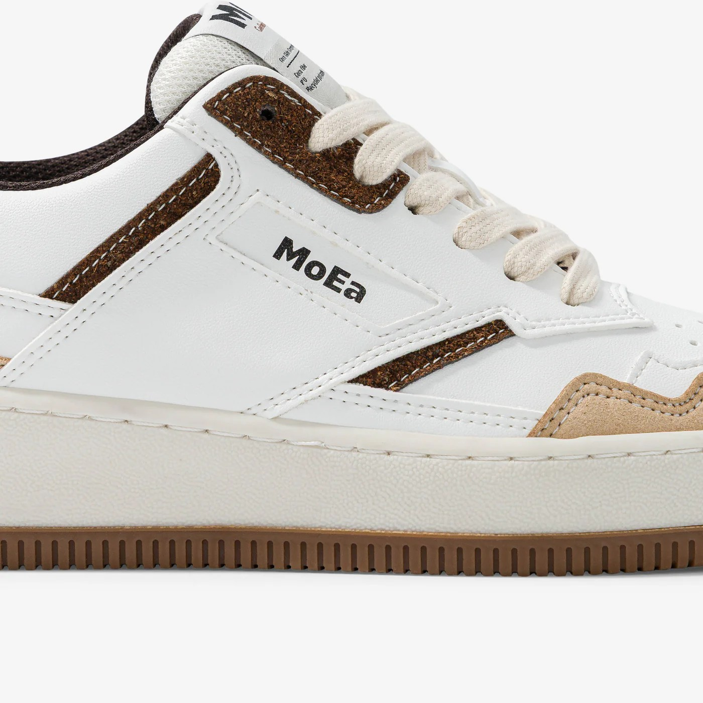 GEN1 - COCO WHITE & BROWN SUEDE