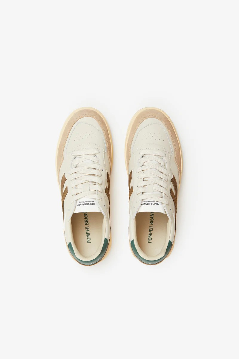 ELAN PIPPA LEATHER ECRU SAND ALOE