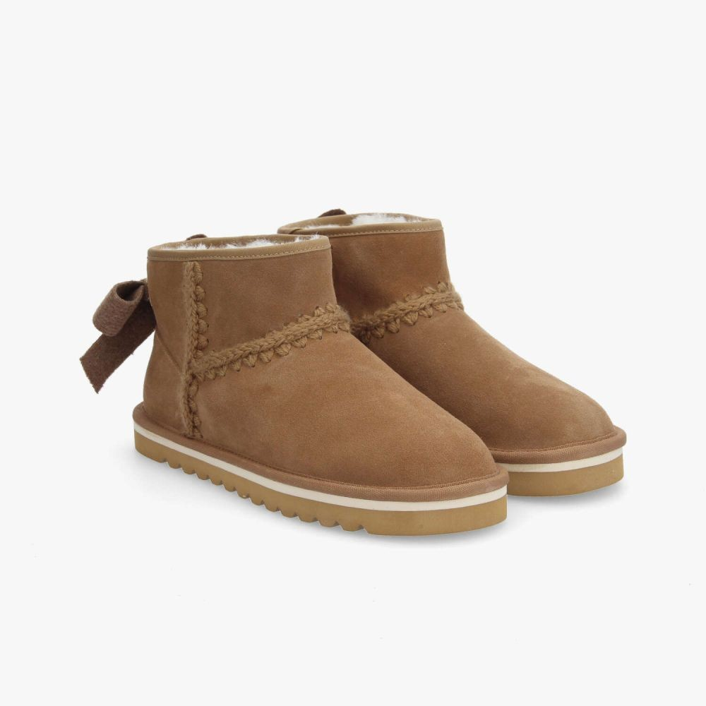 BOULD BOW W SUEDE NUTS