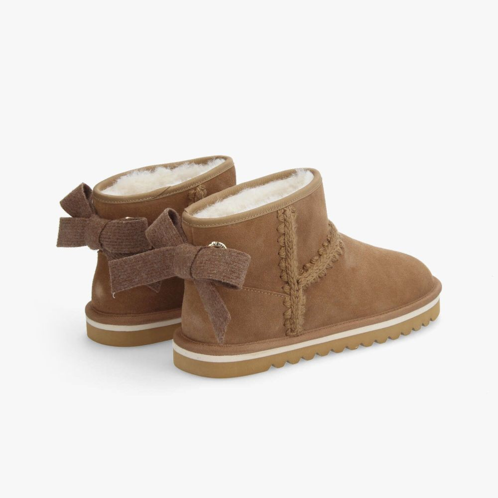 BOULD BOW W SUEDE NUTS