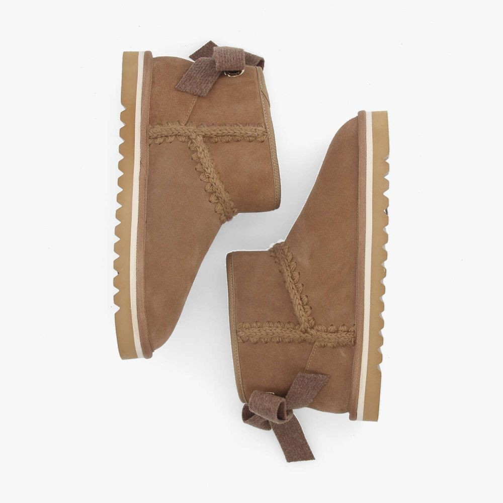 BOULD BOW W SUEDE NUTS