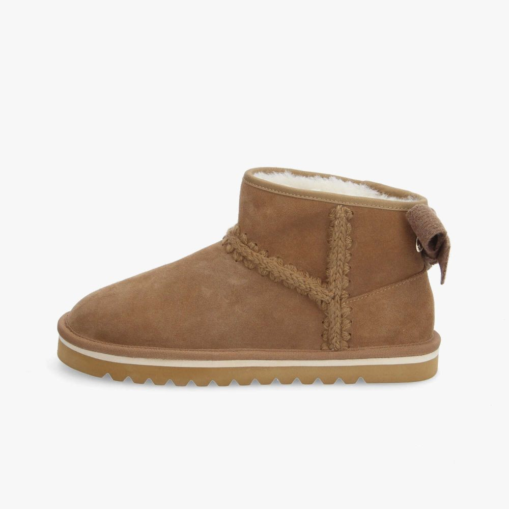 BOULD BOW W SUEDE NUTS