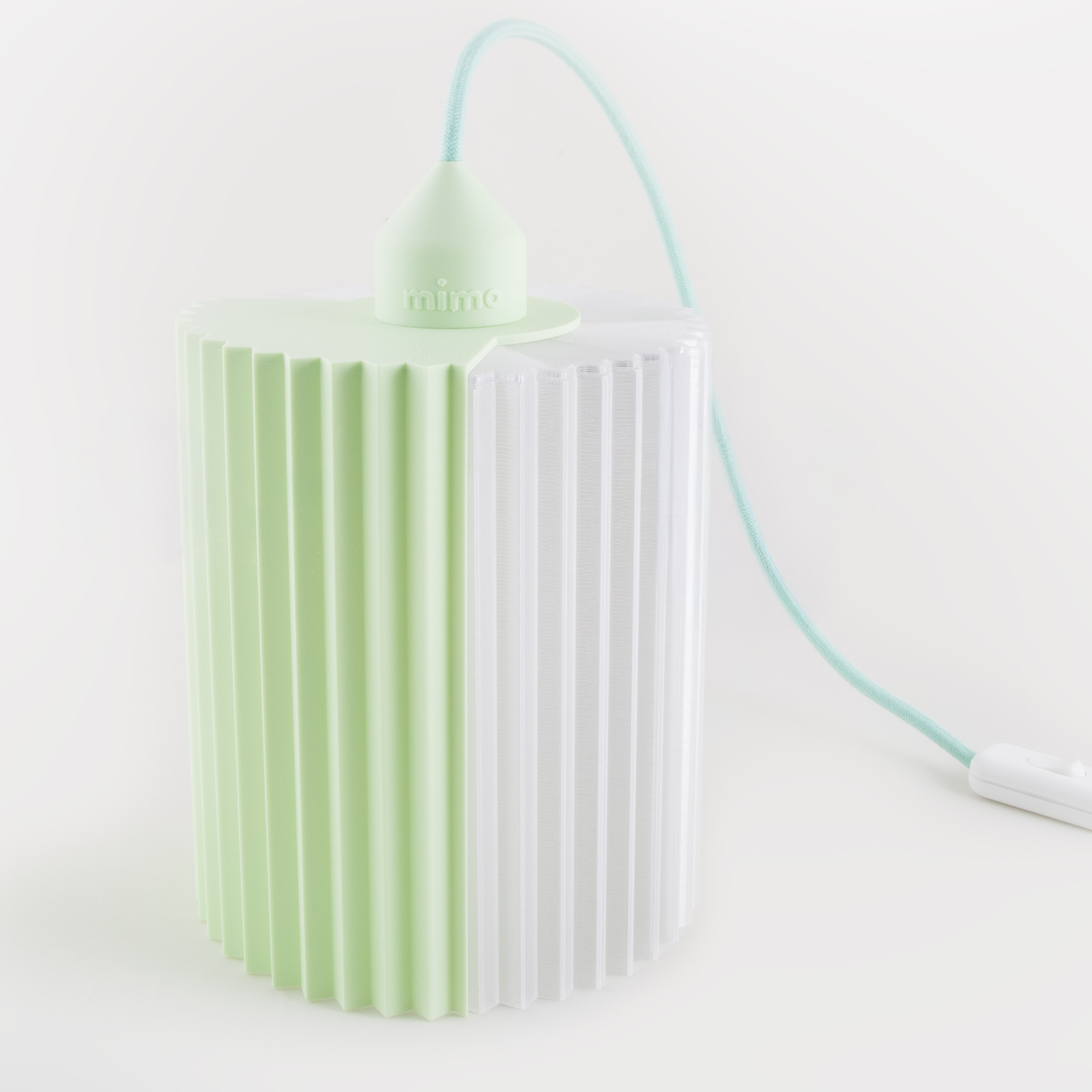 Lampe à poser PRISMO - Vert Pastel