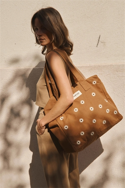 Célestins (Joy&Love25) - Camel broderie Tournesol