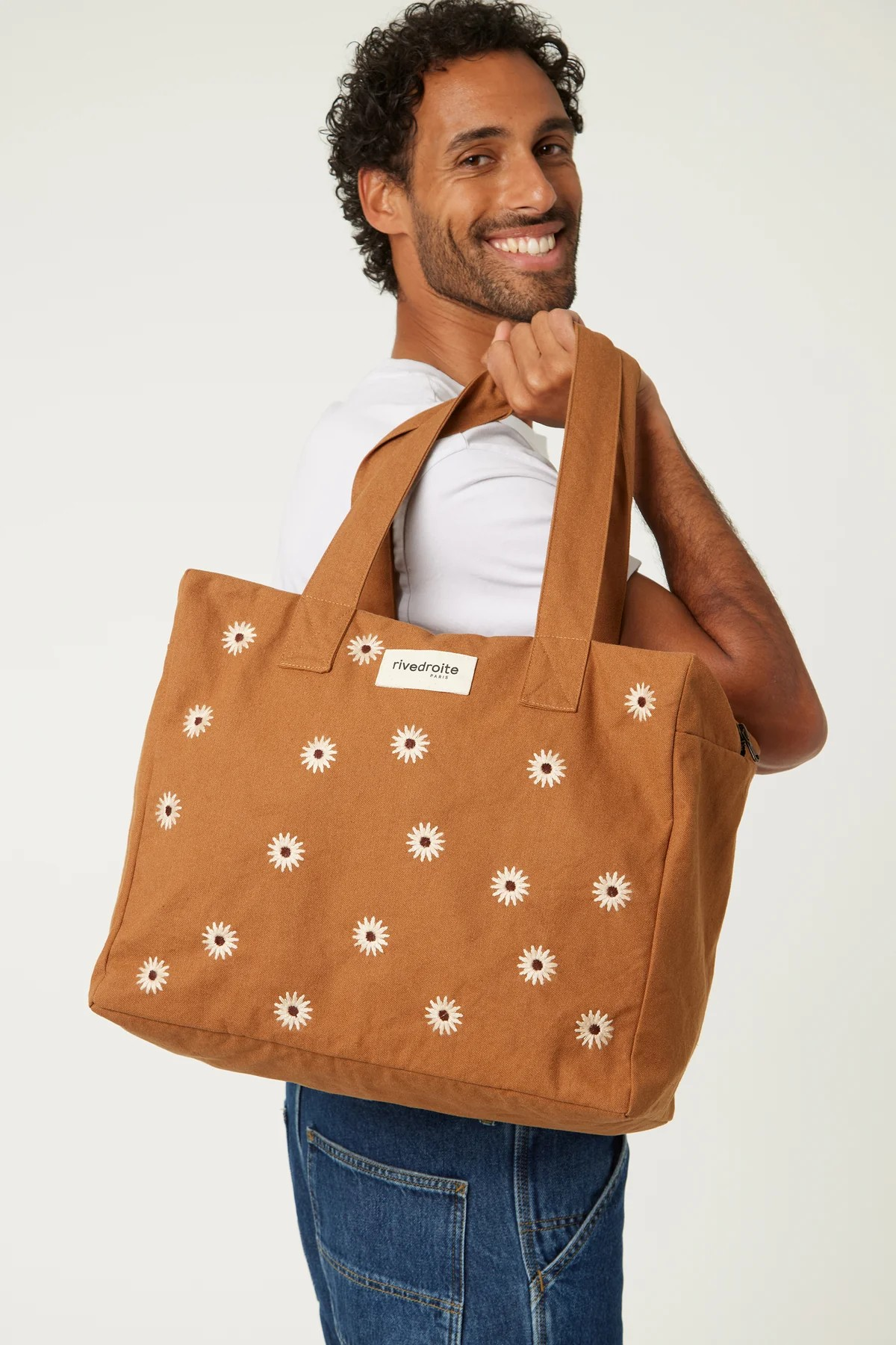 Célestins (Joy&Love25) - Camel broderie Tournesol
