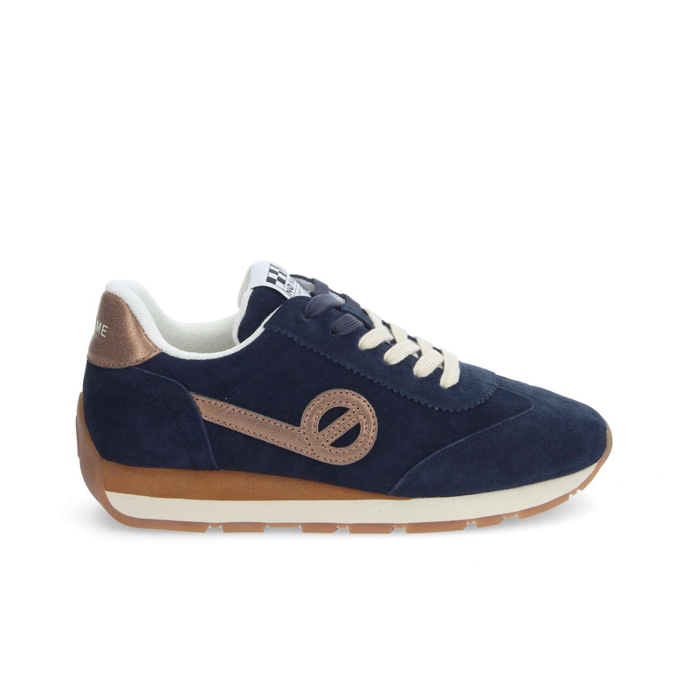 CITY RUN JOGGER W SUEDE NAVY
