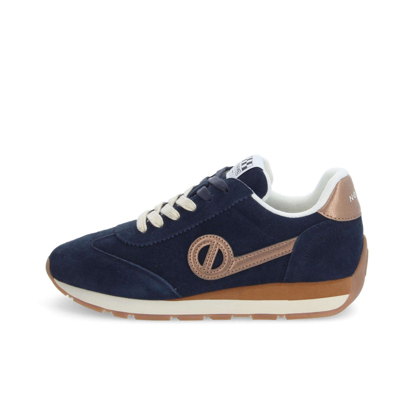 CITY RUN JOGGER W SUEDE NAVY