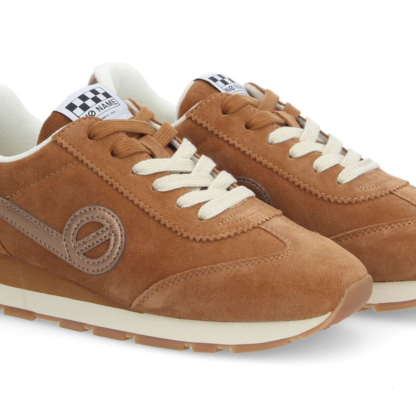 CITY RUN JOGGER W SUEDE BROWN