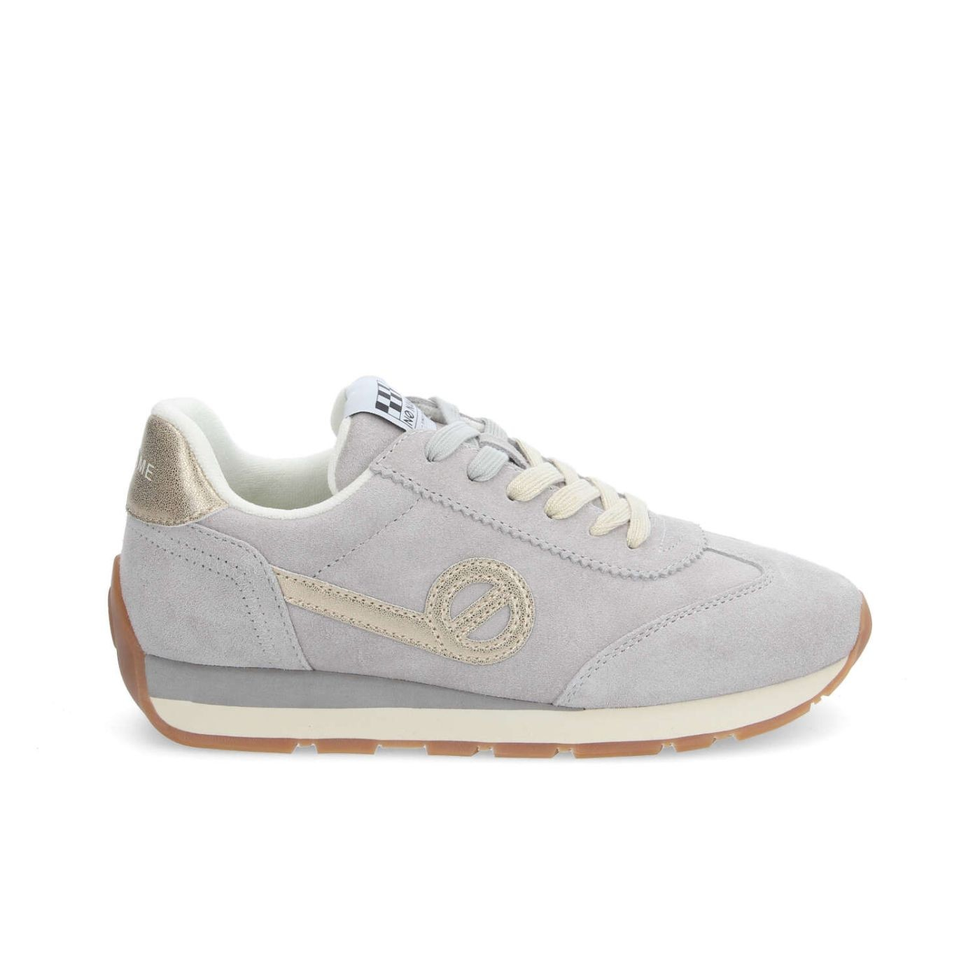 CITY RUN JOGGER W SUEDE FUMO