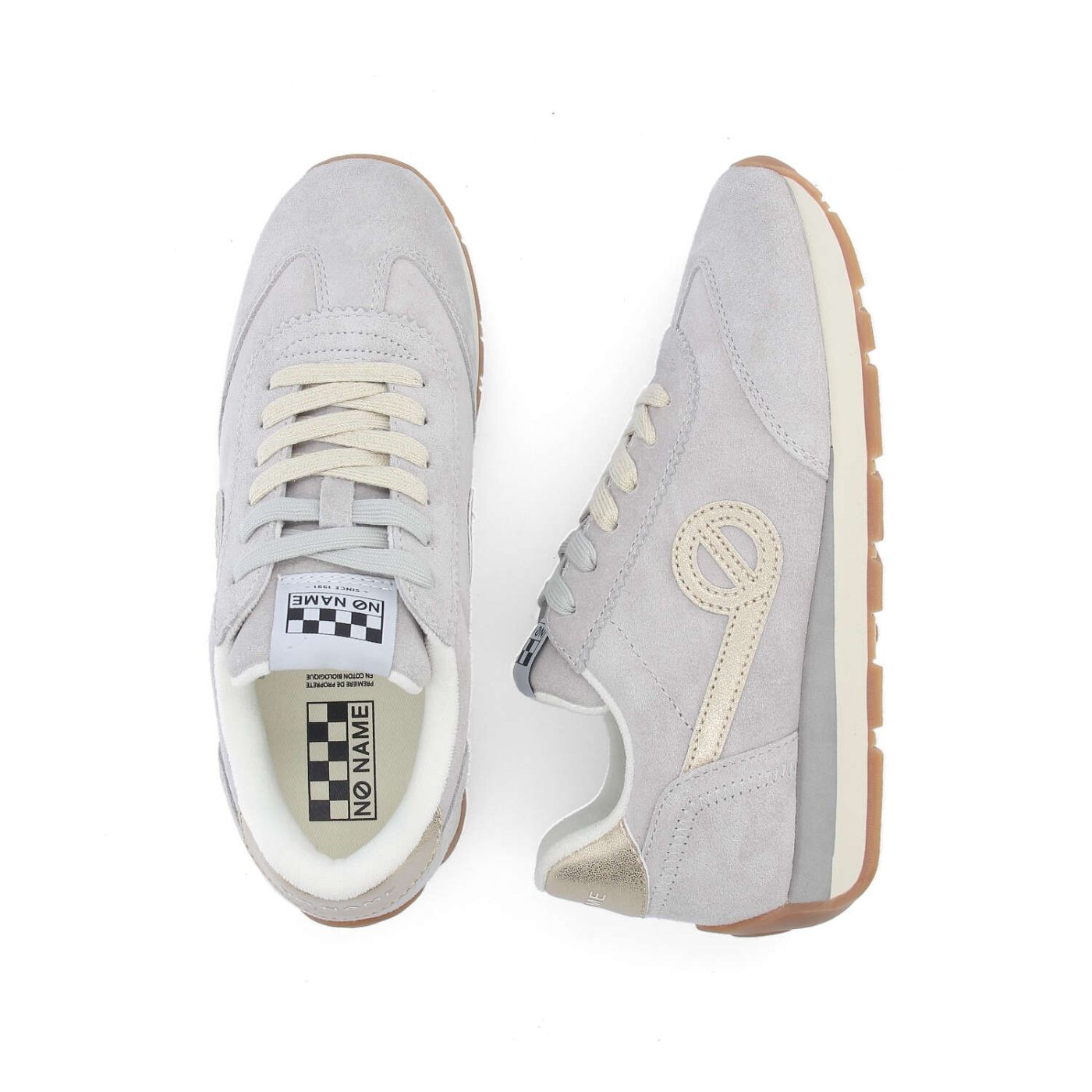 CITY RUN JOGGER W SUEDE FUMO