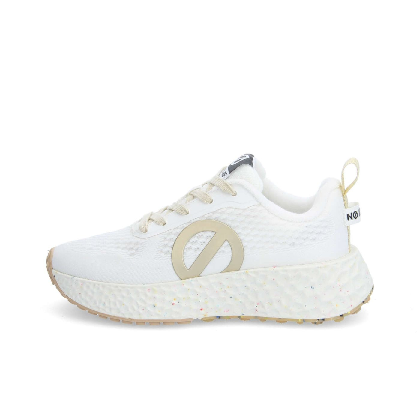 CARTER FLY W MESH RECYC/SIDE WHITE/MAT GOLD