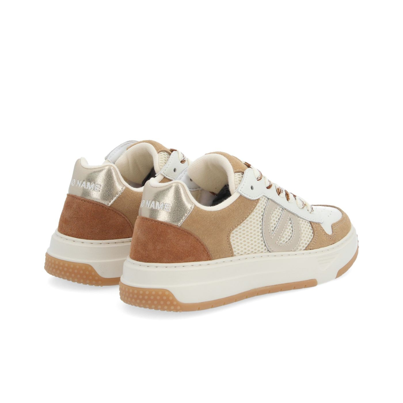 ALISON SNEAKER W SDE/MESH/GRAIN NUTS/DOVE/DOVE