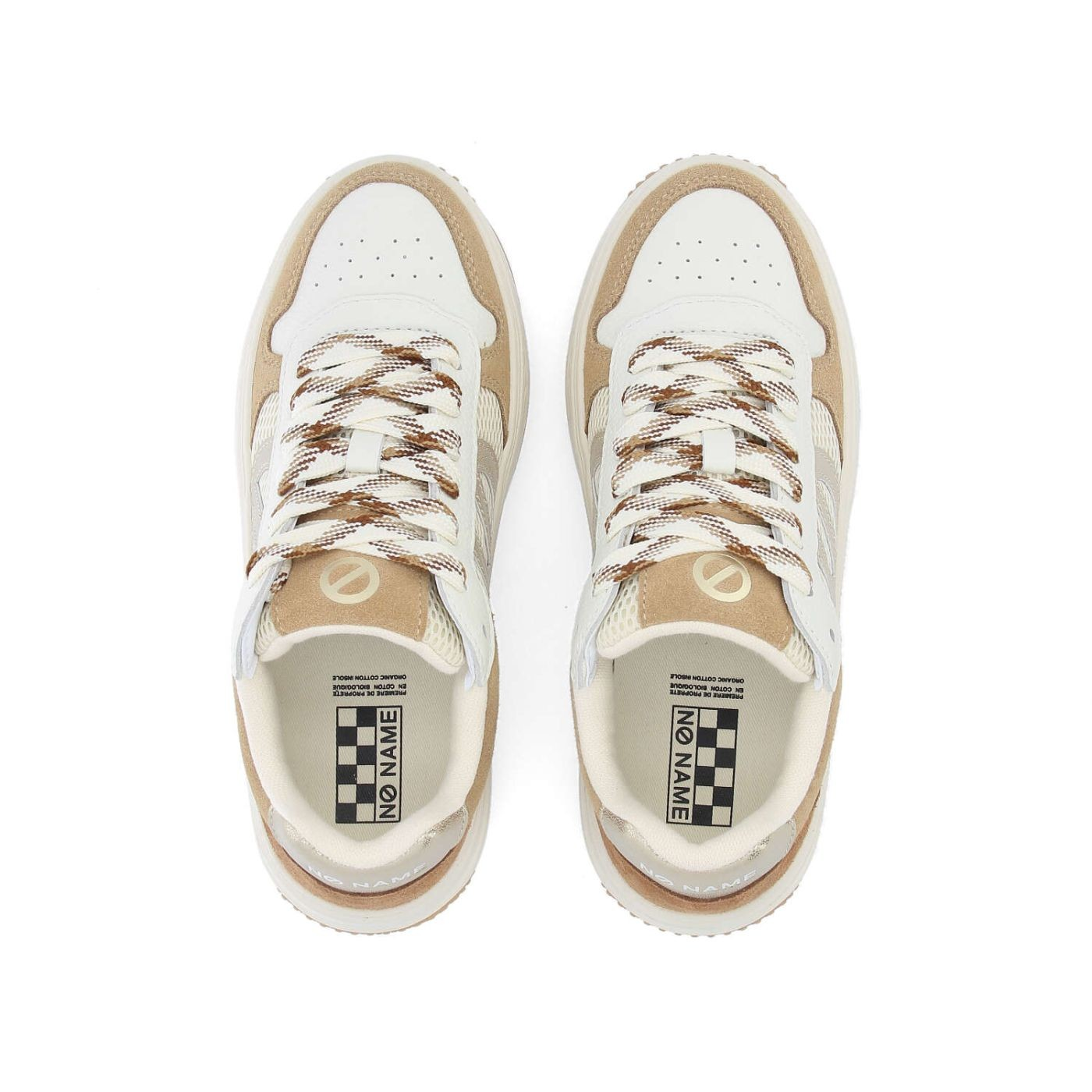 ALISON SNEAKER W SDE/MESH/GRAIN NUTS/DOVE/DOVE