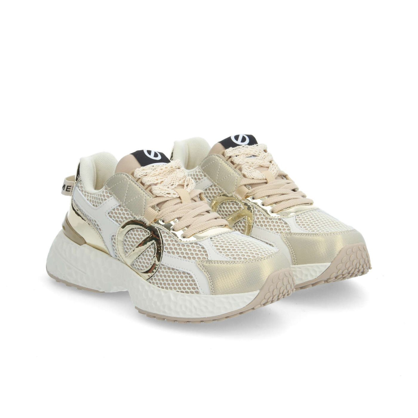 CARTER 2.0 RUNNER W L.MESH/MET/NYL DOVE/GOLD/BEIGE
