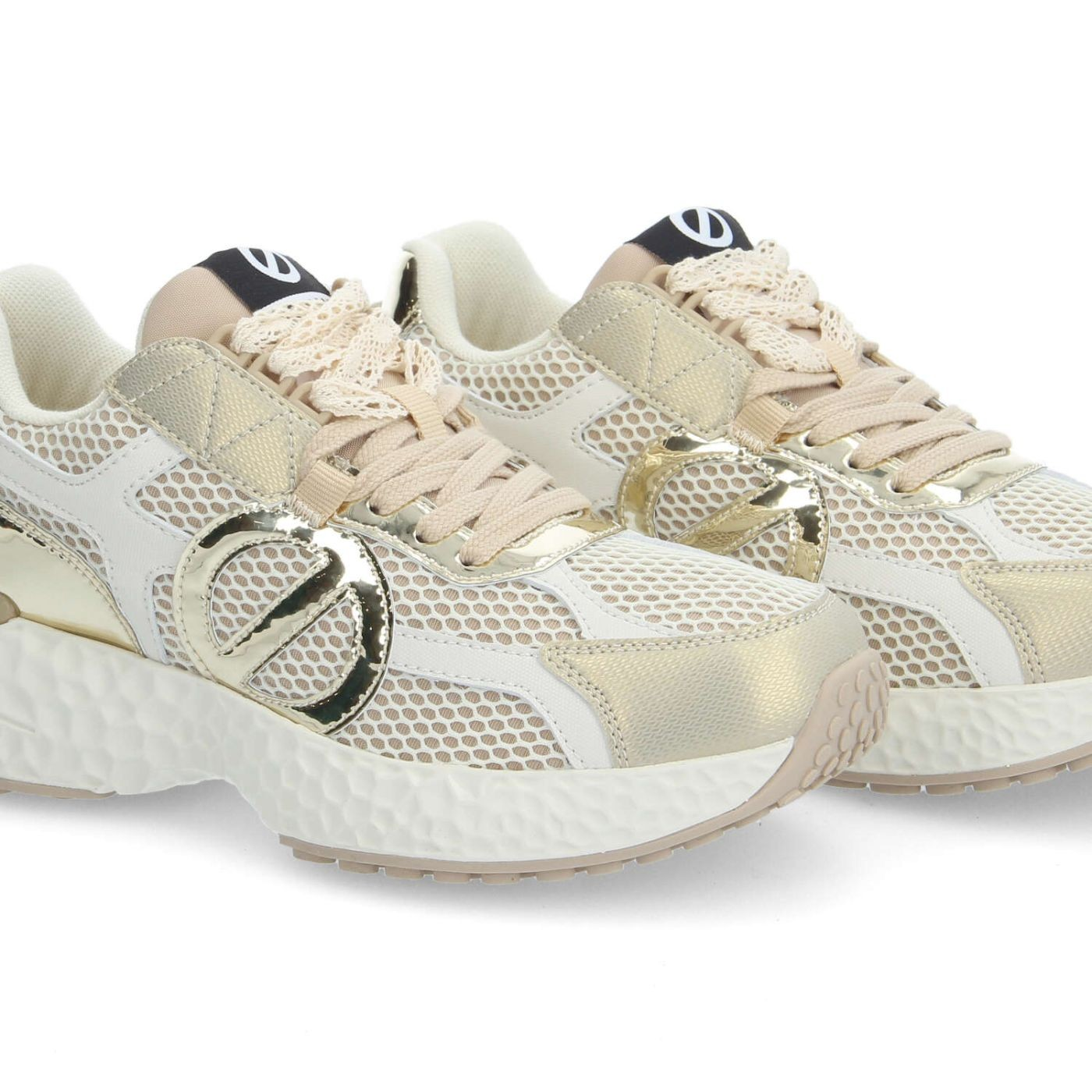 CARTER 2.0 RUNNER W L.MESH/MET/NYL DOVE/GOLD/BEIGE