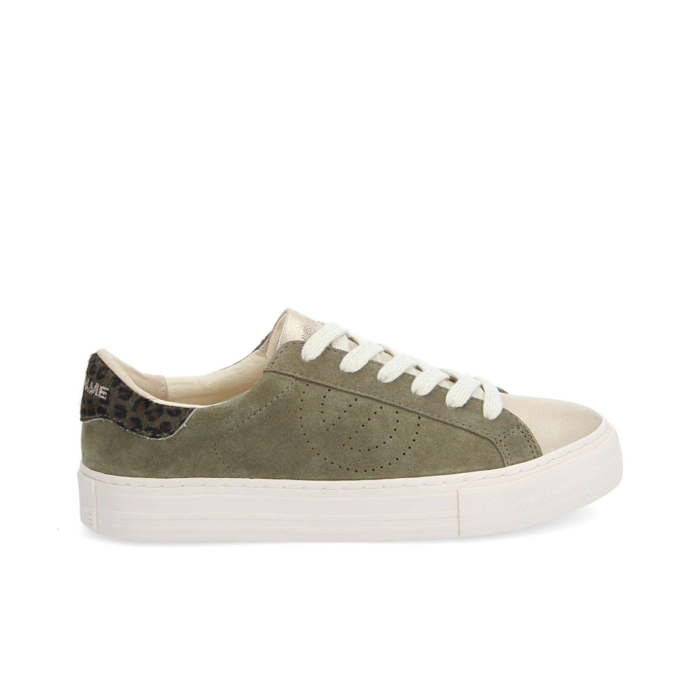 ARCADE SNEAKER PERFO W SDE/GLO/PONYLEO OLIVE/GOLD/OLIVE