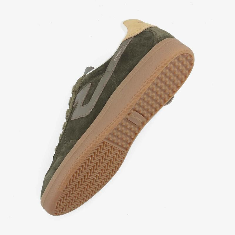 SHEFFIELD JOGGER M SUEDE/NUBUCK KAKI/CAMEL