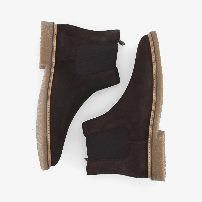 DUBLIN CHELSEA M SUEDE EBONY