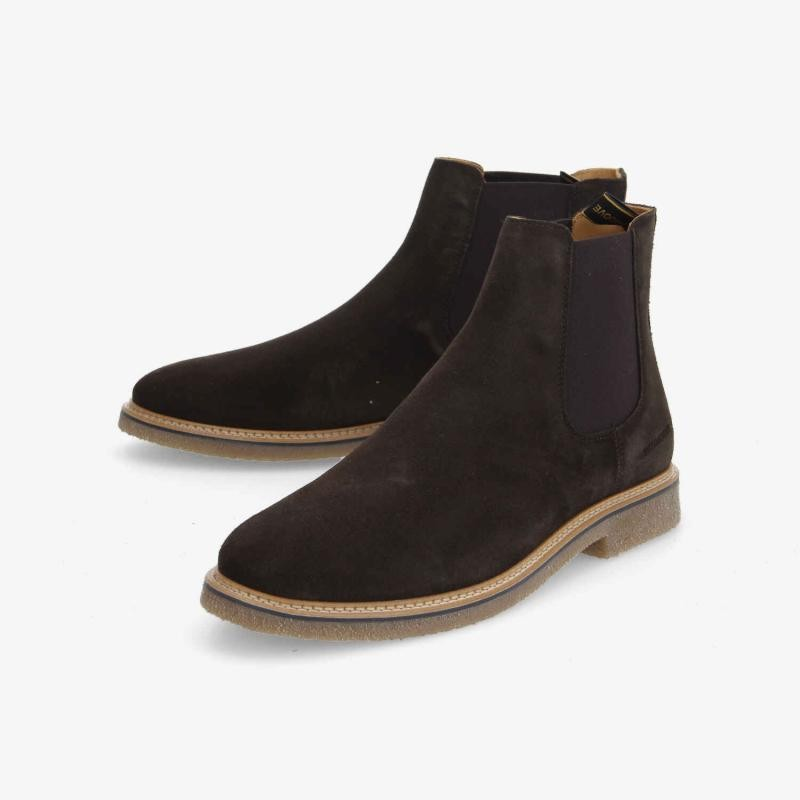 DUBLIN CHELSEA M SUEDE EBONY