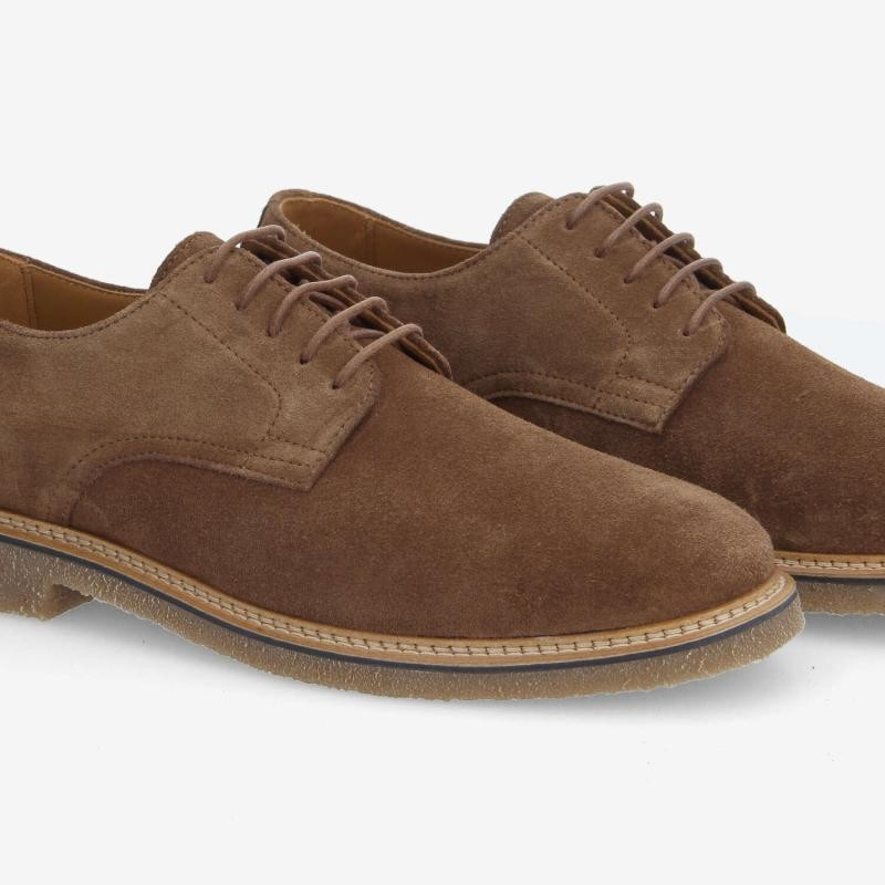 DUBLIN DERBY M SUEDE FANGO