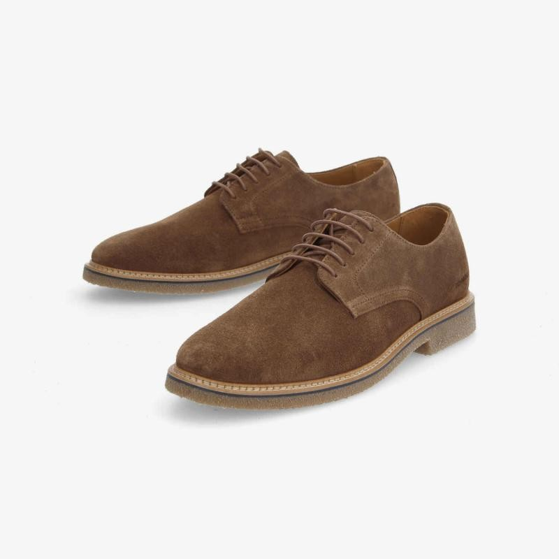 DUBLIN DERBY M SUEDE FANGO