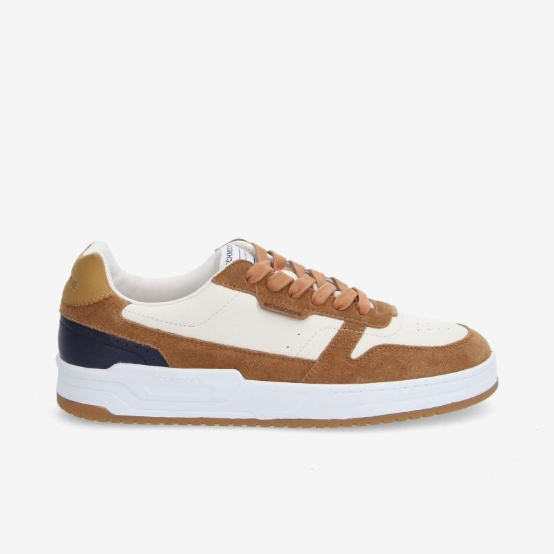 BROOKLYN PREPPY M NAPPA/SUEDE DOVE/CAMEL