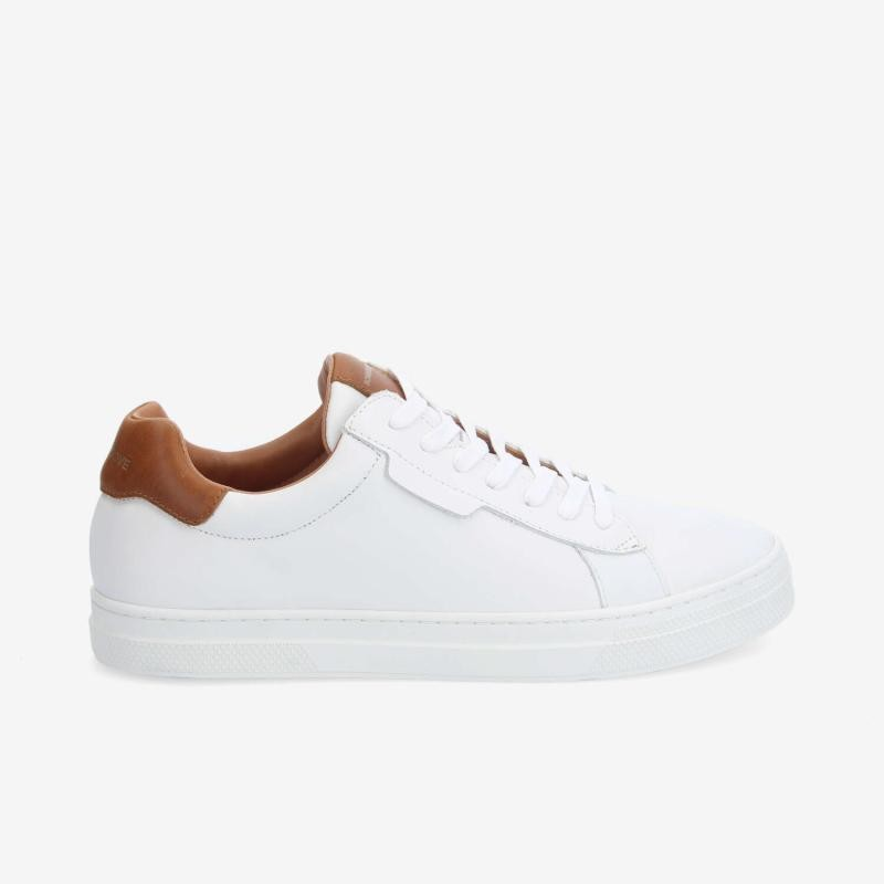 SPARKLE SNEAKER M NAPPA/CICLON WHITE/OLD CAMEL