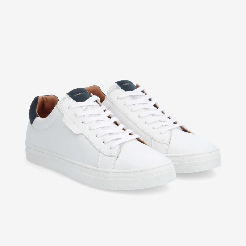 SPARKLE SNEAKER M NAPPA/SUEDE WHITE AZUL