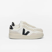 V90 O.T. LEATHER WHITE BLACK - HOMME