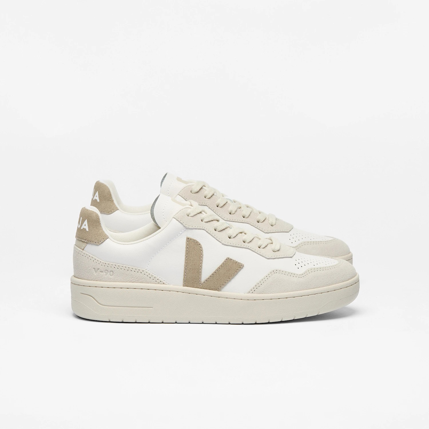 V90 O.T. LEATHER WHITE TAUPE - HOMME
