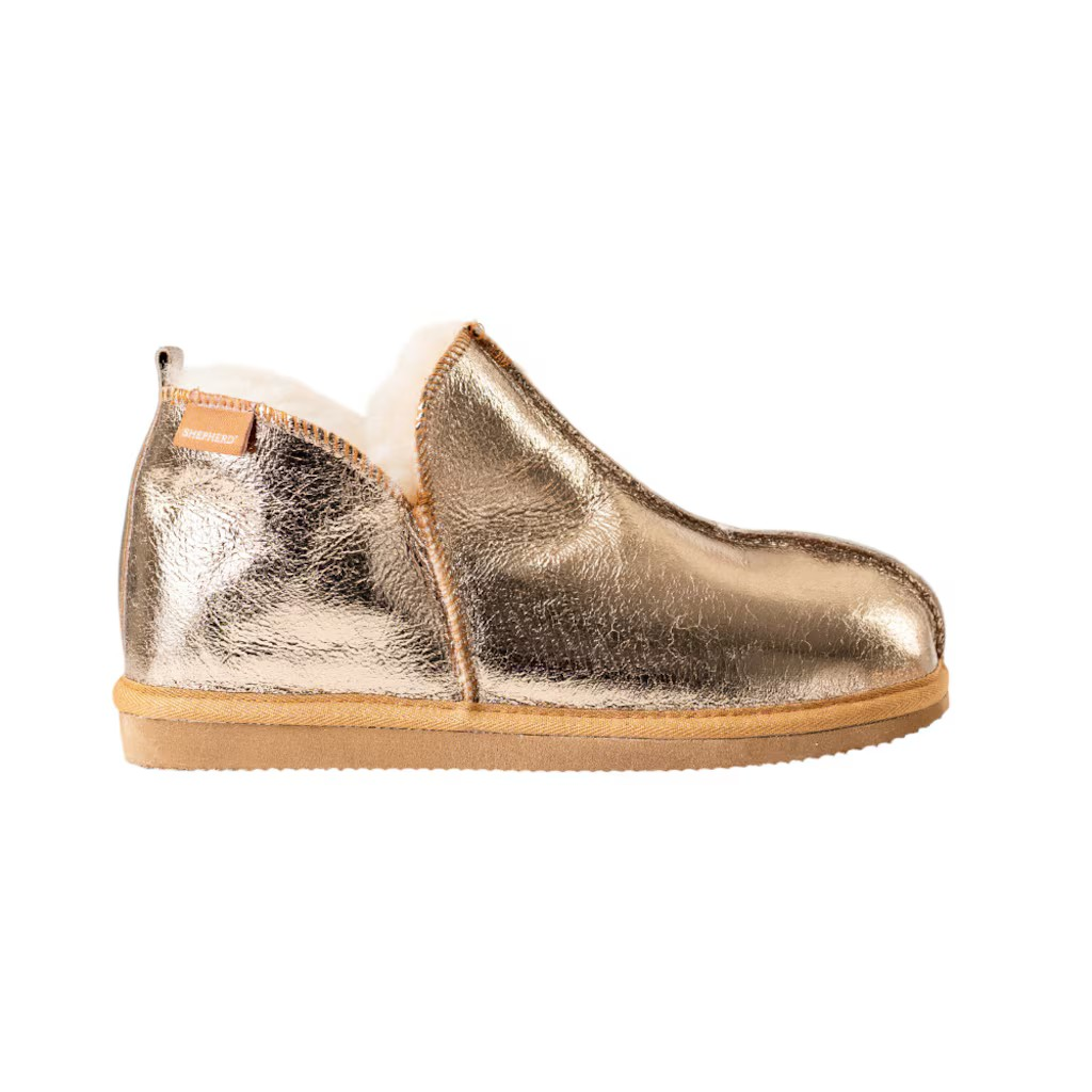 Annie slippers Gold