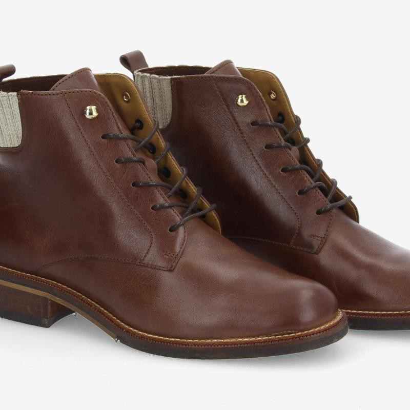 CANDIDE DESERT BOOTS NAPPA DARK BROWN