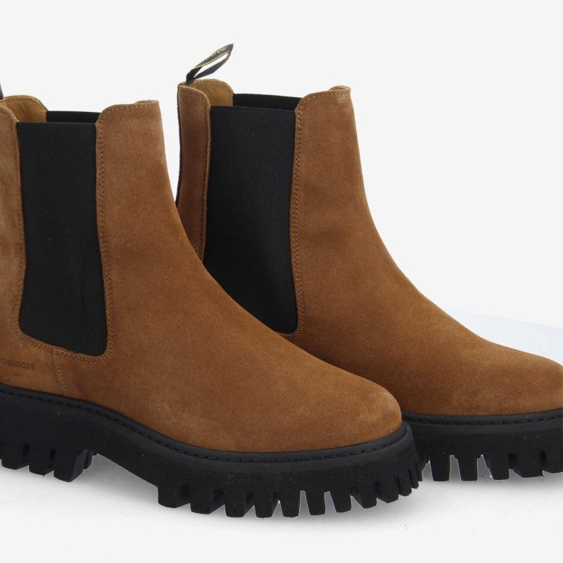 ROTTERDAM CHELSEA W SUEDE WHISKY
