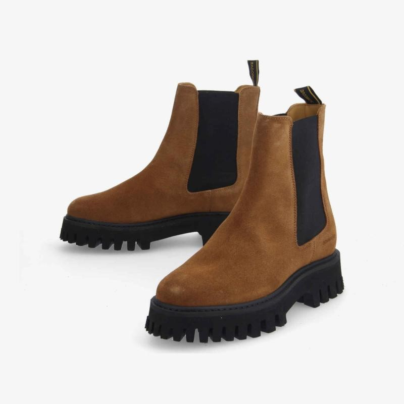 ROTTERDAM CHELSEA W SUEDE WHISKY