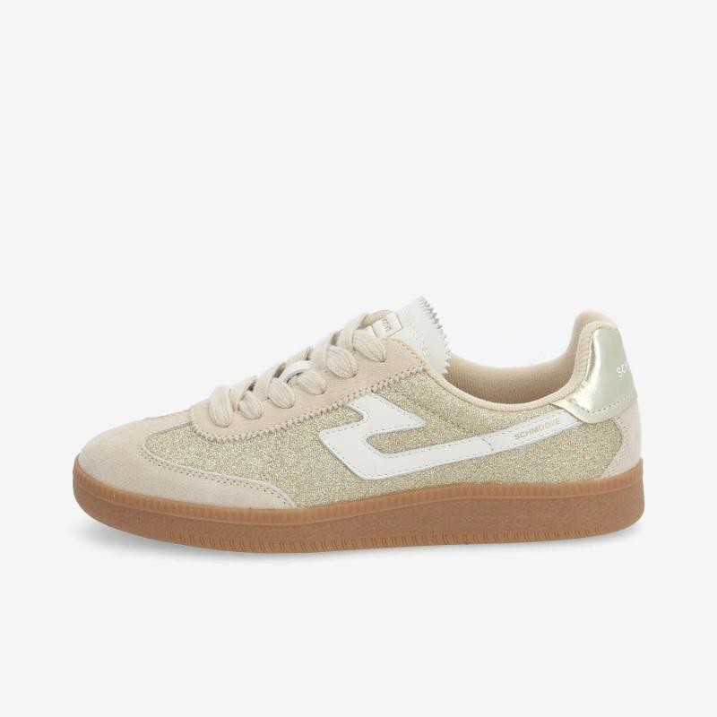 SHEFFIELD JOGGER W SPAN/SUEDE LIGHT GOLD/NUDE