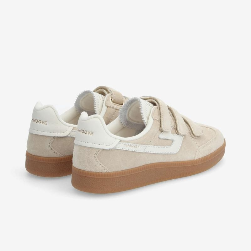 SHEFFIELD STRAPS W SUEDE/NAPPA NUDE/DOVE