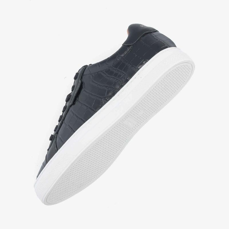 SPARKLE SNEAKER W KROCO/NAPPA BLACK/BLACK