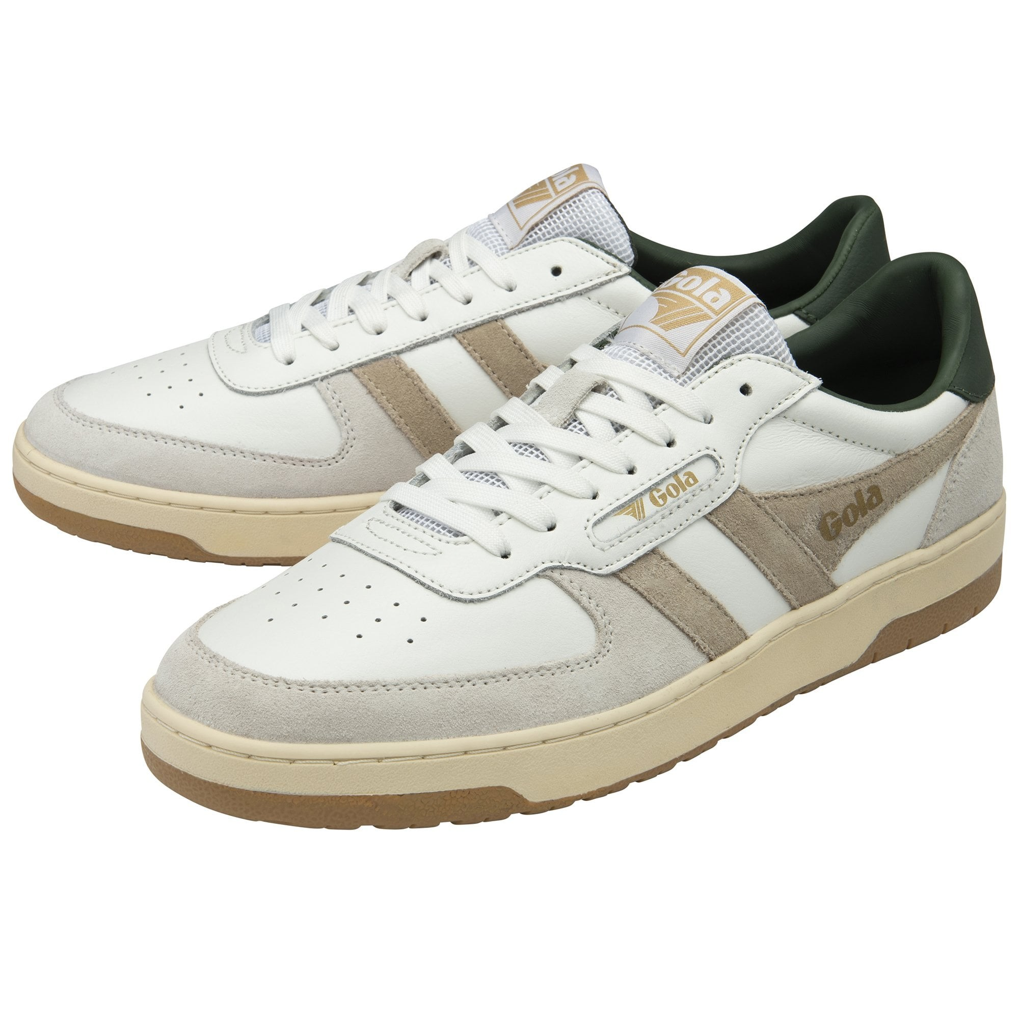 HAWK TRAINER WHITE/BONE/DARK KHAKI