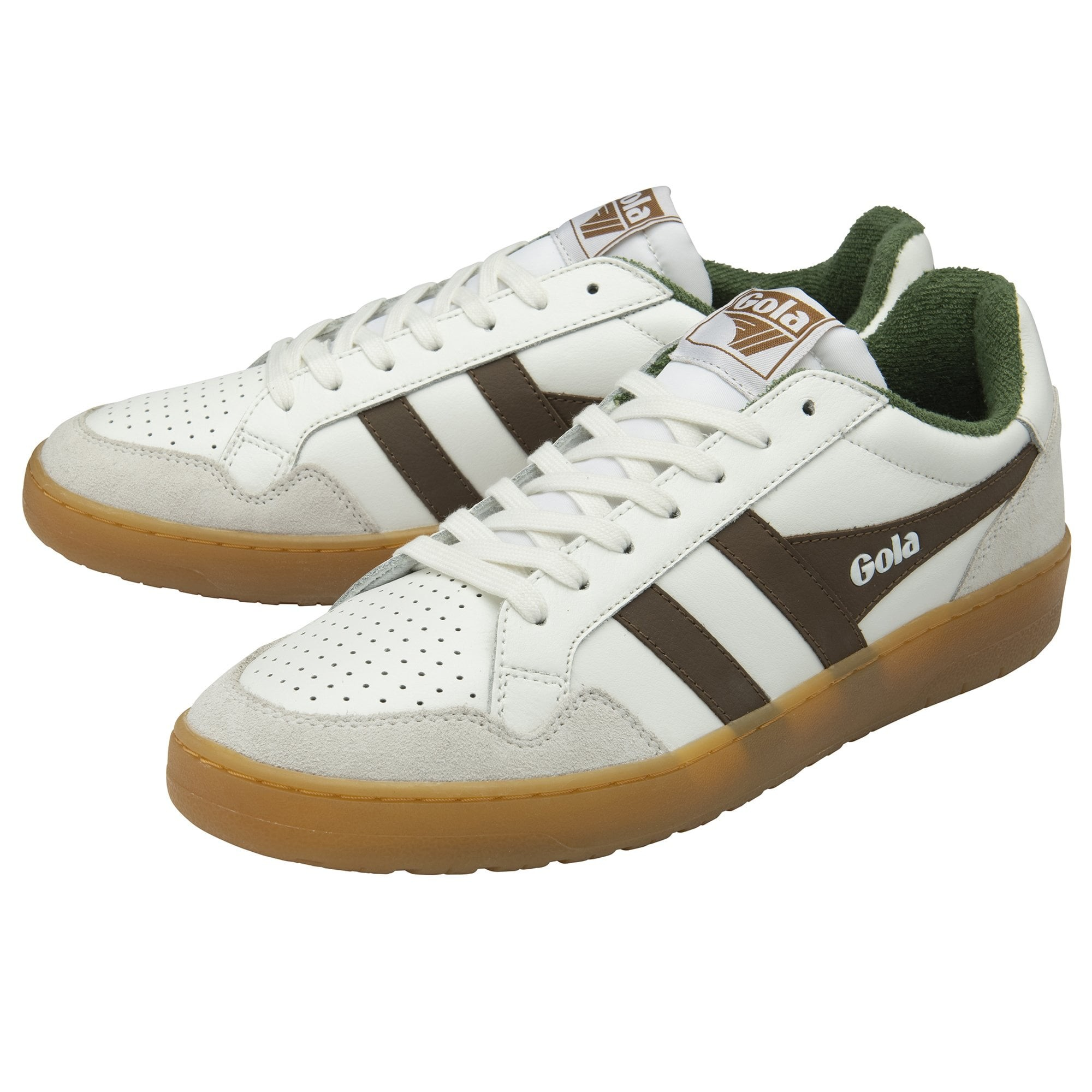 EAGLE '86 TRAINER WHITE/OTTER/EVERGREEN/GUM