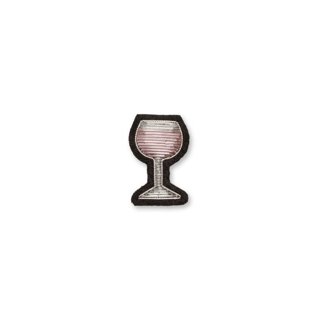 Broche - Verre de Rosé