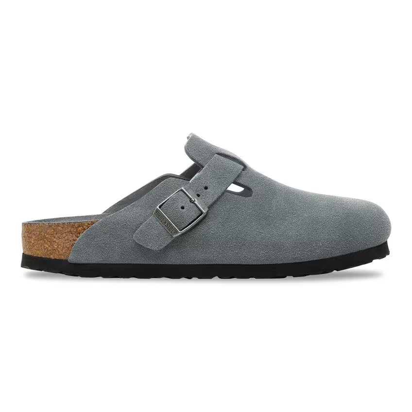 Boston - Lit de pied souple - Basalt Gray Tonal - Etroite