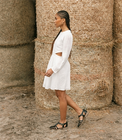 SUZANNE - CUIR LISSE NOIR
