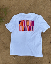 T-Shirt Soleil Levant - Blanc