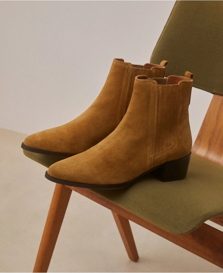 Bottines n°408 - Suède - Ecorce