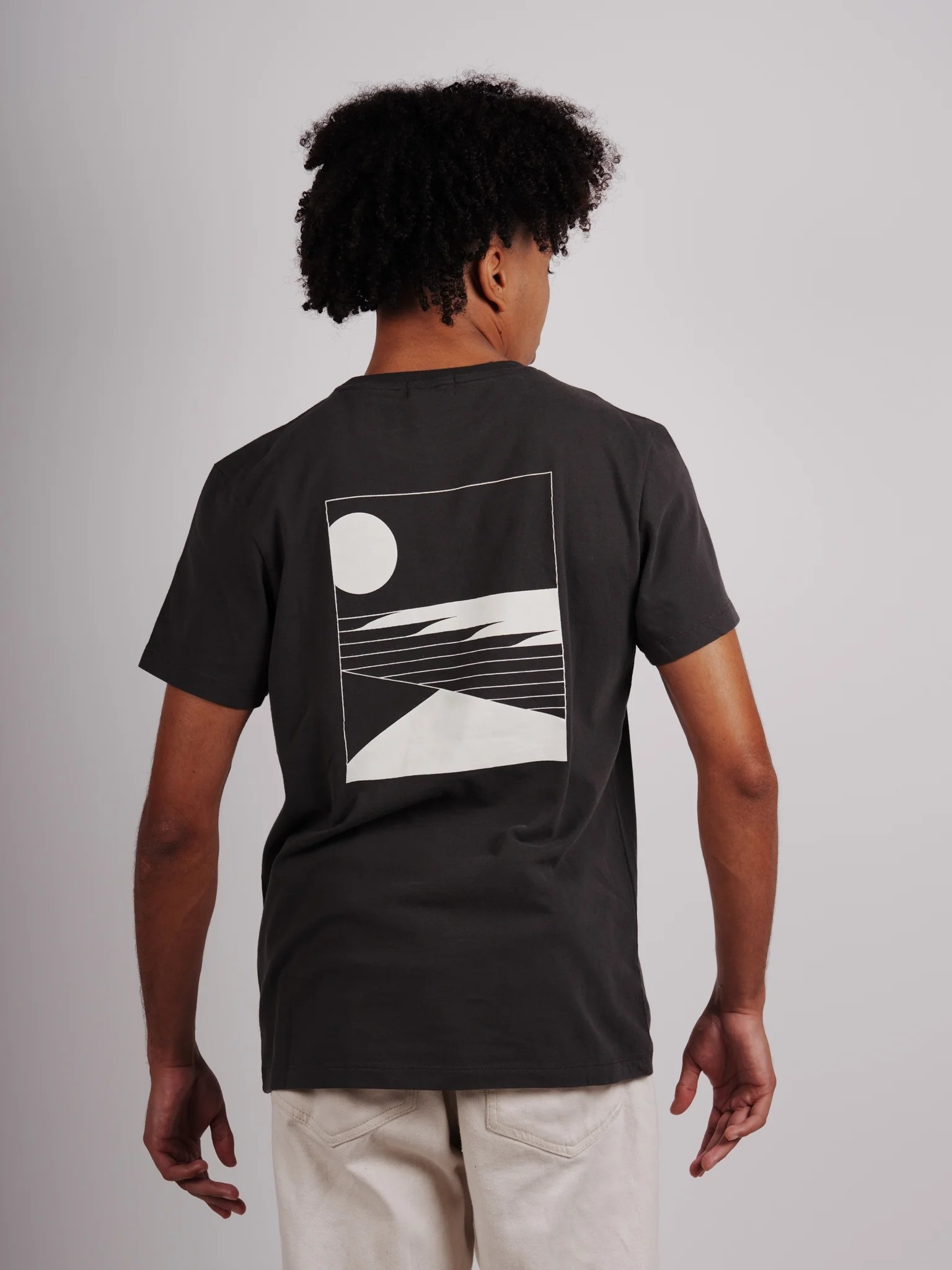 T-Shirt - Lignes Anthracite