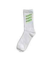 Chaussettes Sonics White - Green