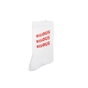 Chaussettes Sonics White - Red