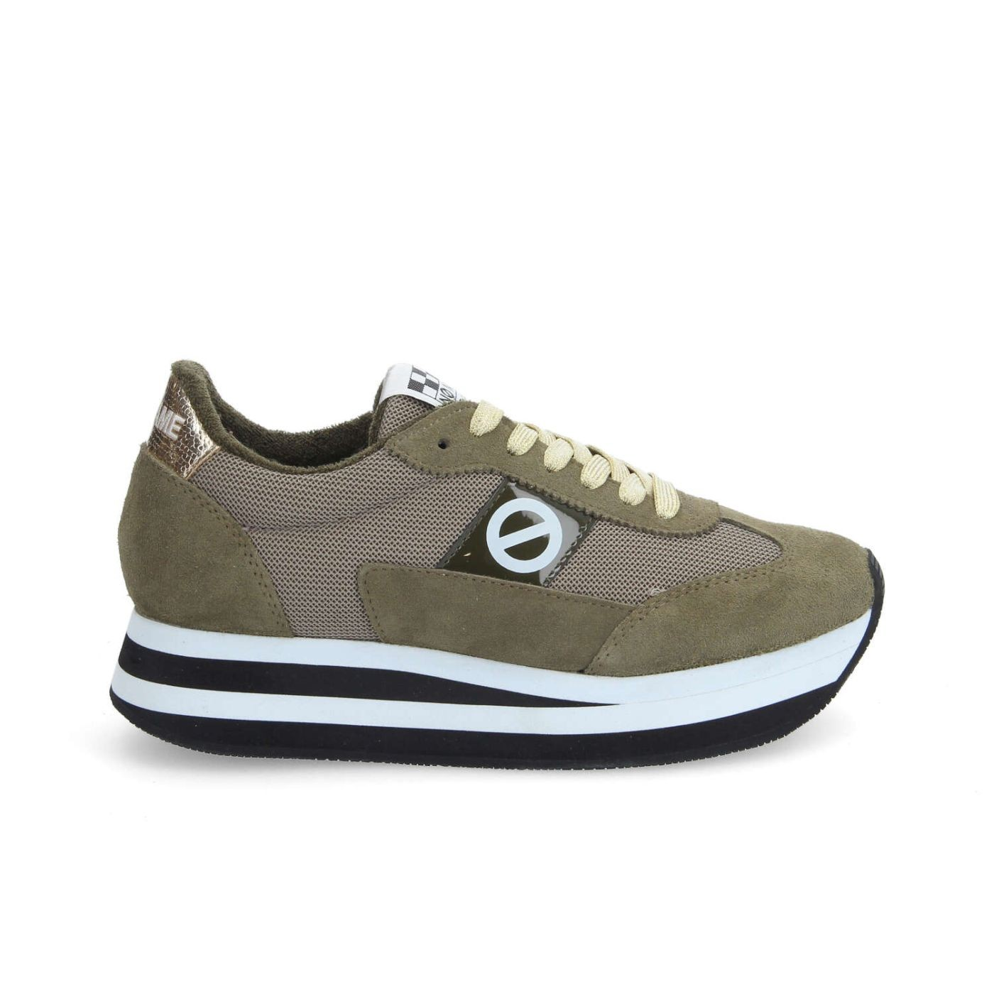 FLEX M JOGGER W SUEDE/KNIT/MARS WOODBINE/ARMY/L.GOLD