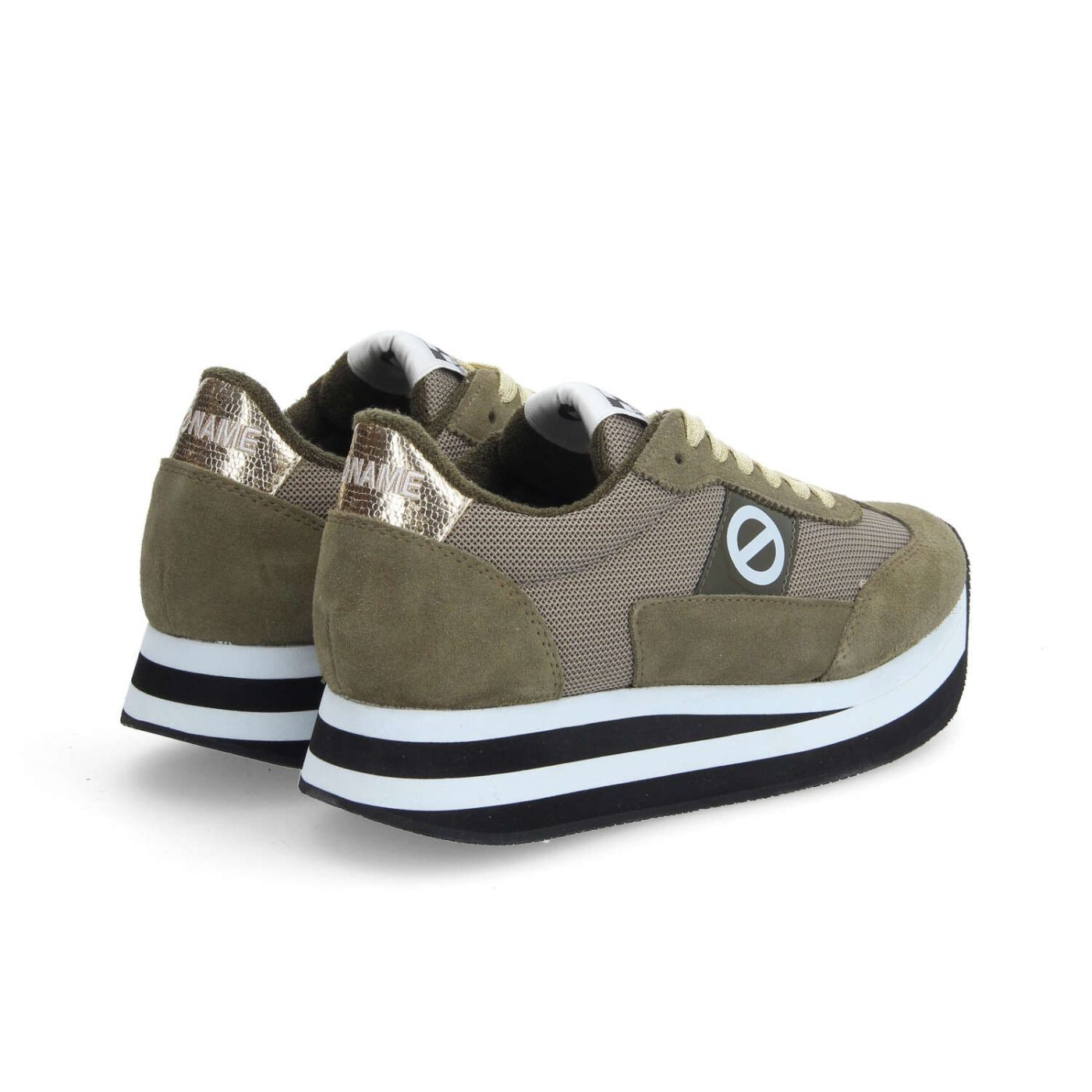 FLEX M JOGGER W SUEDE/KNIT/MARS WOODBINE/ARMY/L.GOLD
