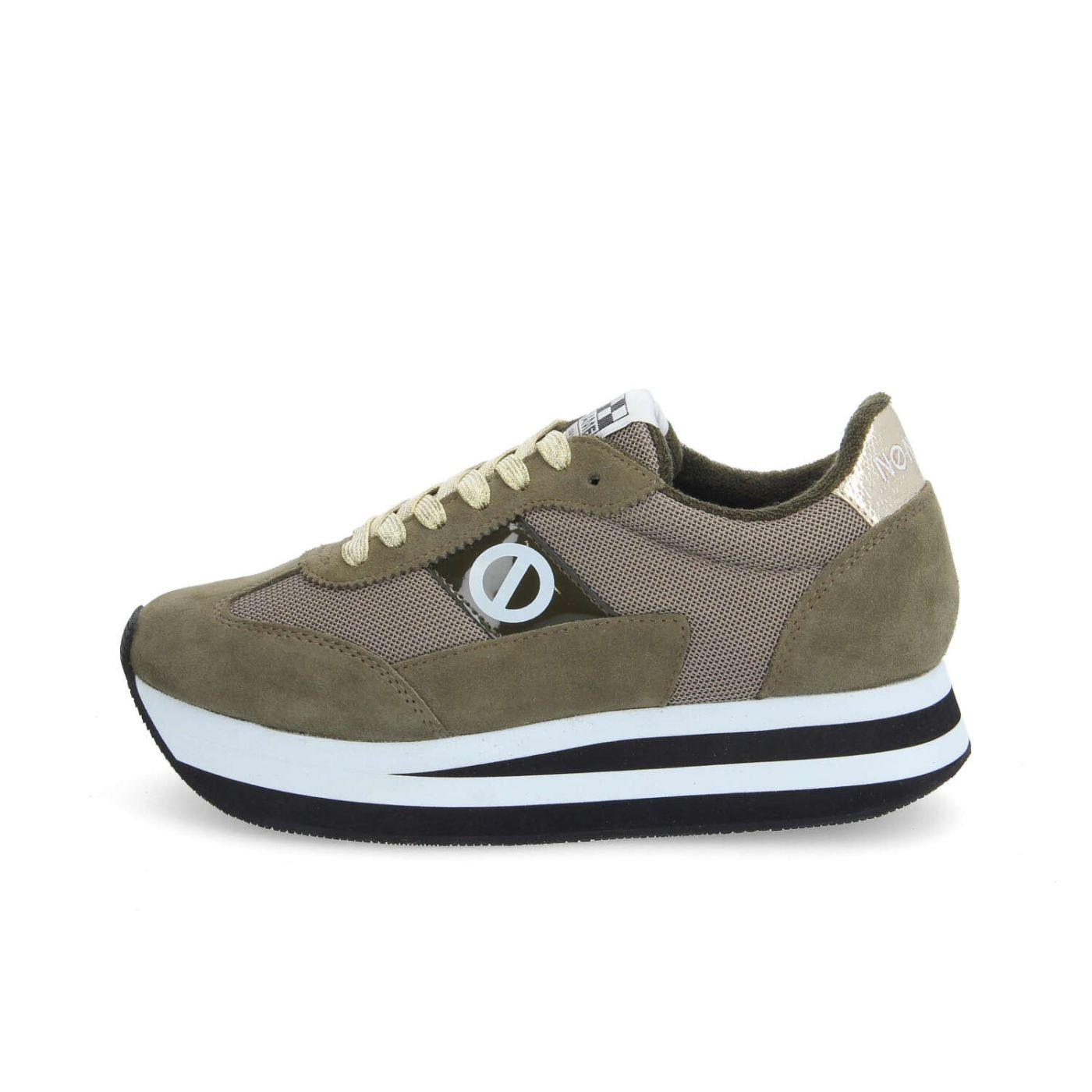 FLEX M JOGGER W SUEDE/KNIT/MARS WOODBINE/ARMY/L.GOLD